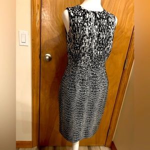 Black and white dress